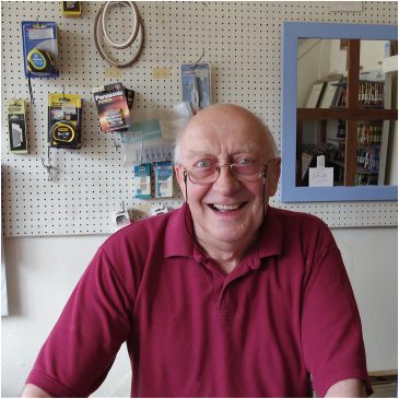 Phil of the Framing Shop Retires