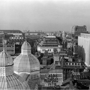 Manchester with Barton Arcade in foreground