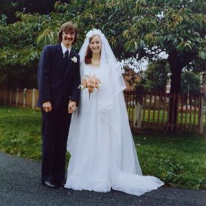 John & Sue Riley Wedding Day 4th October 1975